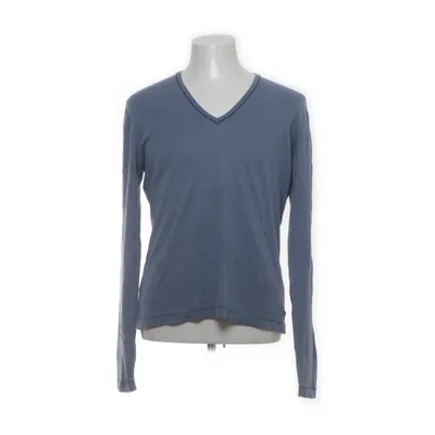 Lange mouwen shirt (Blauw) van Strellson Katoen, Polyamide
