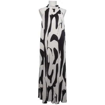 Halterneck dress (Black, White) from Emery Rose Polyester