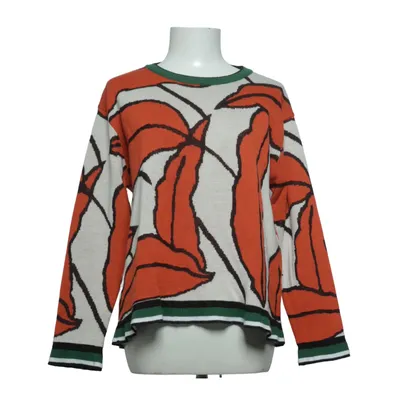 Pull-over (Orange, Blanc, Vert) de Vicolo Acrylique, Viscose, Laine