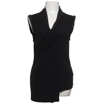 Tank Top (Black) from Gestuz Polyurethane, Viscose