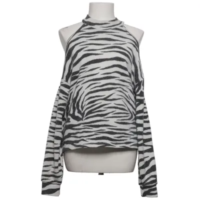 Polotröja (Svart, Vit) från Gina Tricot Elastan, Polyester, Viskos