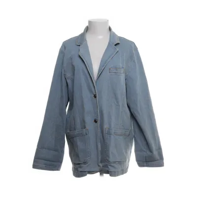 Denimjakke (Blå) fra Casual Woman Bomuld, Elastan