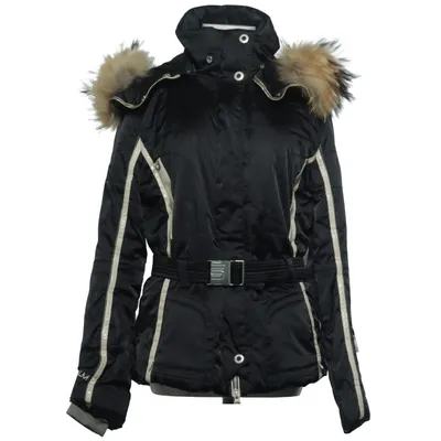 Skijacke (Schwarz, Beige) von Sportalm Elasthan, Polyamid, Polyester
