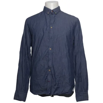 Denim shirt (Blue) from Colours & Sons Cotton