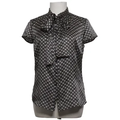 Haut (Noir, Blanc) de Massimo Dutti Woman Soie
