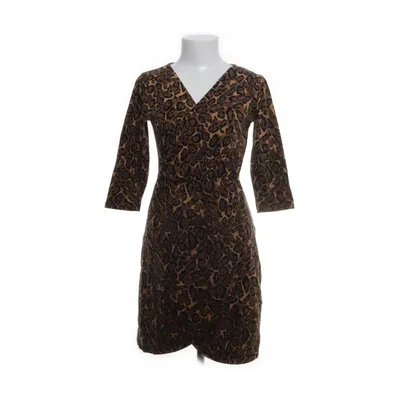 Wrap dress (Brown, Black) from Addnone Cotton, Elastane