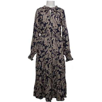 Robe longue (Bleu, Beige) de Cream Viscose
