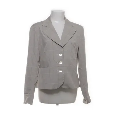 Blazer (Beige) from Helline Elastane, Polyester, Viscose