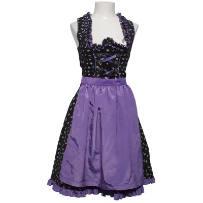 Dirndl (Black, Purple) from Fuchs Trachtenmoden