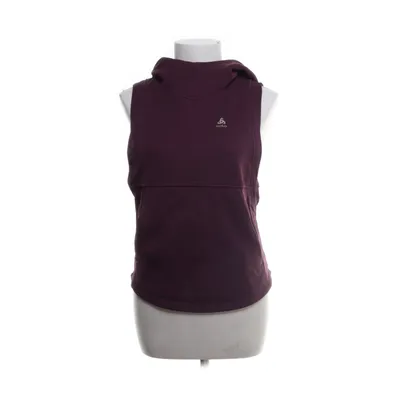 Korte mouwen capuchon sweater (Lila) van Odlo Katoen, Elastaan, Polyester