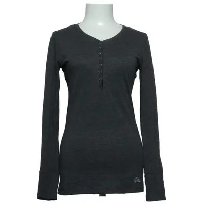 Henley shirt (Grijs) van Volcano Katoen, Polyester