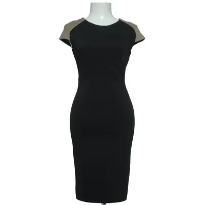Jurk (Zwart, Beige) van Zeitgeist Katoen, Elastaan, Polyester