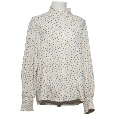 Blouse (Beige, Bleu) de Co'Couture Polyester, Viscose