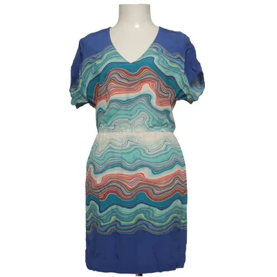 Dress (Blue, Multicolored) from Trina Turk Silk