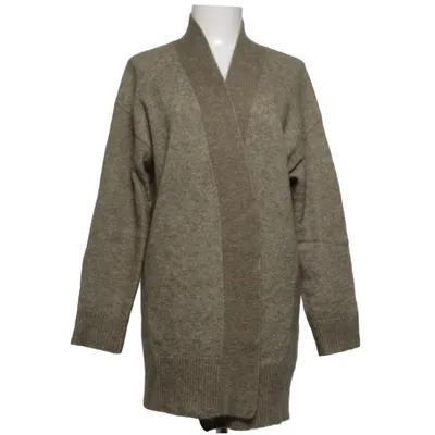 Cardigan (Beige) from Lene Sand Elastane, Mohair, Polyamide, Wool