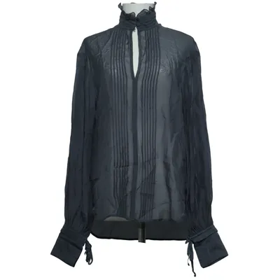 Blouse (Grijs) van H&M Conscious Collection Exclusive Lyocell, Polyamide