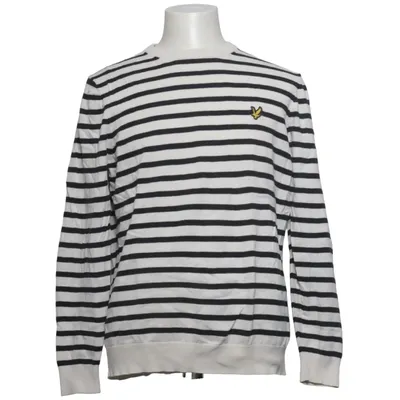 Sweater (Hvid, Sort) fra Lyle & Scott Bomuld