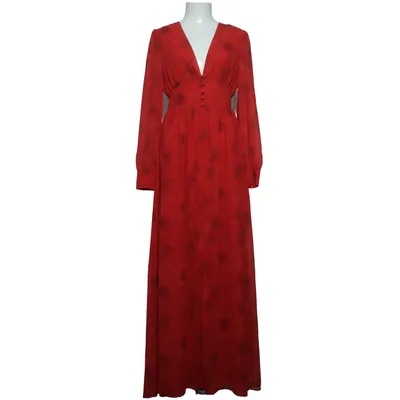 Maxi dress (Red) from Adoore Elastane, Polyester