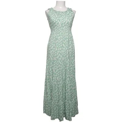 Maxikjole (Grøn, Hvid) fra Miss Good Bomuld, Polyester