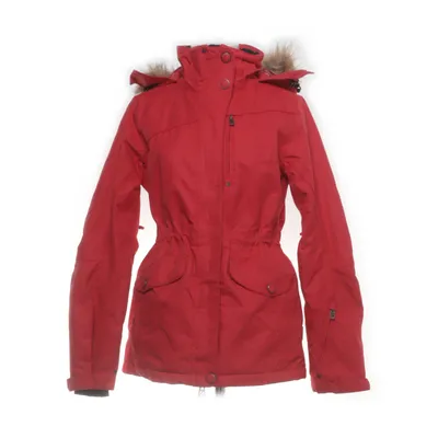 Winter jacket (Red) from Active by Tchibo Acrylic, Elastane, Faux fur, Polyamide, Polyester