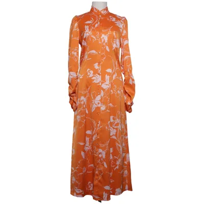 Skjortklänning (Orange, Rosa) från YAS Elastan, Återvunnen polyester