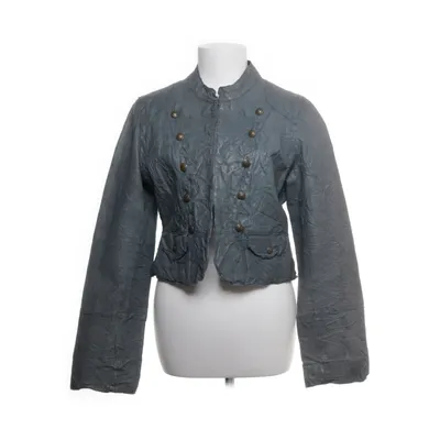 Leather jacket (Gray, Blue) from Fransa Leather