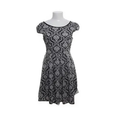 Dress (Black, White) from Missing Johnny Cotton, Elastane