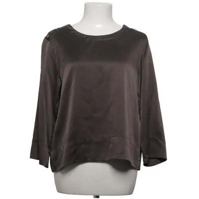Blouse (Bruin) van Turnover Zijde