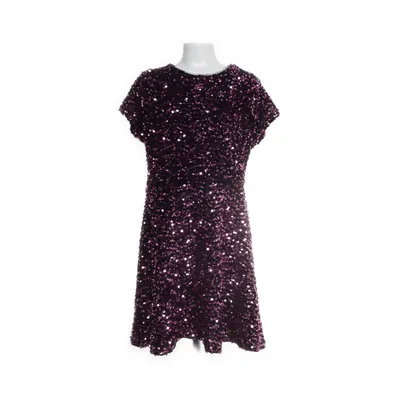 Cocktailjurk (Zwart, Lila) van Zara Katoen