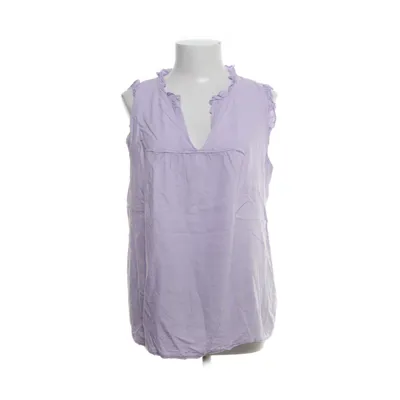 Top (Lila) van Made in italy Linnen, Viscose