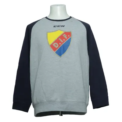 Collegetröja (Grå, Blå, Flerfärgad) från CCM Bomull, Polyester