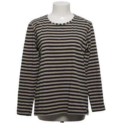 Långärmad t-shirt (Svart, Beige) från Gudrun Sjödén Bomull