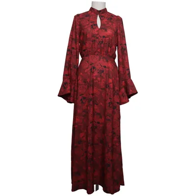 Maxi dress (Red, Black) from Ellos Polyester