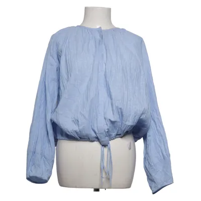 Blus (Blå) från Massimo Dutti Bomull, Linne