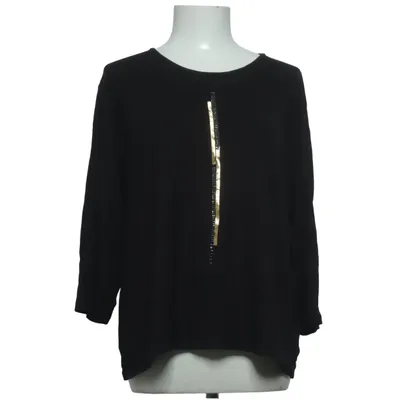 Long sleeve T-shirt (Black) from Carlo Cotton, Viscose