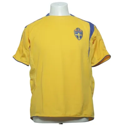 Voetbalshirt (Geel, Blauw) van World Polyester