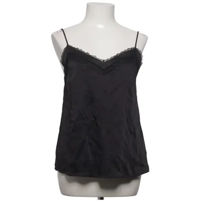 Tanktop (Zwart) van Massimo Dutti Acetaat, Viscose