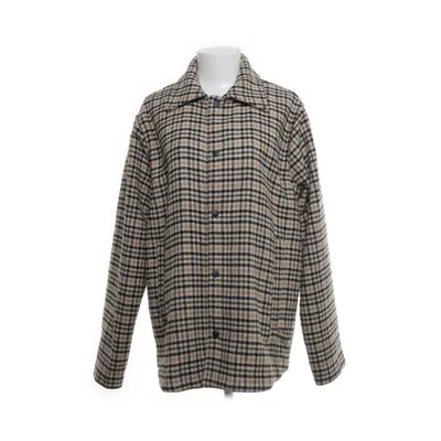 Skjortejakke (Beige, Sort, Grøn) fra Elvine Bomuld, Polyamid, Polyester, Uld, Viscose
