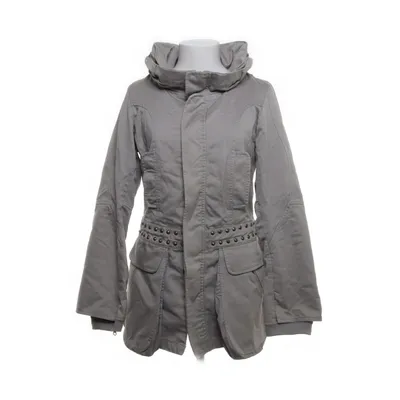 Parka (Grijs) van Fornarina Katoen, Polyester