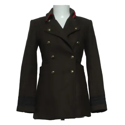 Pea coat (Green) from Zara Woman