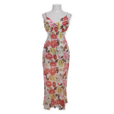 Robe longue (Rouge, Jaune, Rose, Blanc, Multicolore) de Parisian Polyester