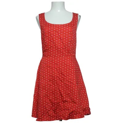 Jurk (Rood, Wit) van Vivance Collection Polyester