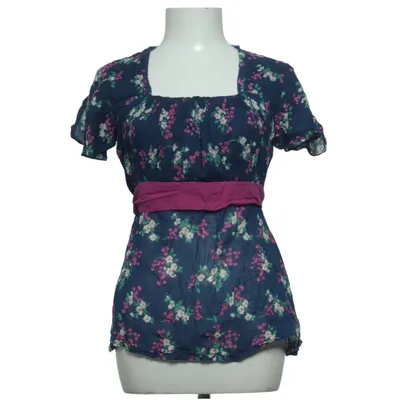 Top (Blue, Multicolored) from Uttam London Cotton