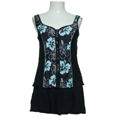 Badset (Svart, Turkos) Elastan, Polyester