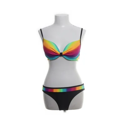 Bikini (Svart, Flerfärgad) från Wiki Elastan, Polyester