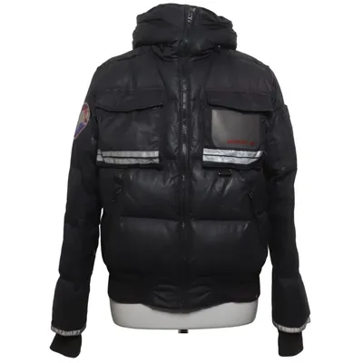 Down jacket (Black) from Museum Down, Polyester