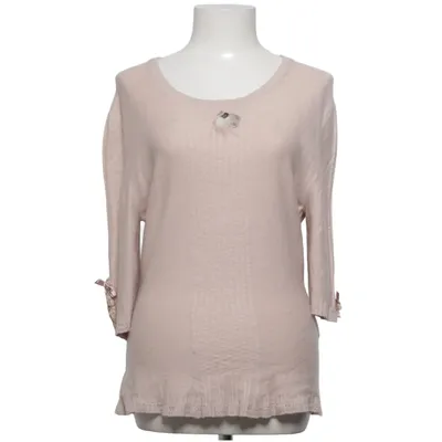 Pull-over (Beige) de Tricot Chic Acrylique, Élasthane, Polyamide, Laine