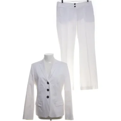 Suit (White) from René Lezard Acetate, Cotton, Elastane, Polyester