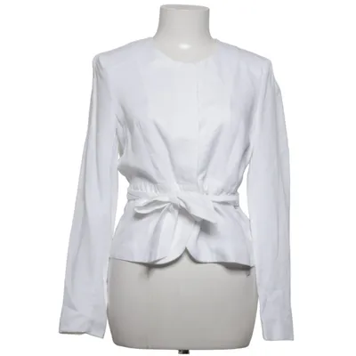 Wikkelblouse (Wit) van H&M Conscious Collection Lyocell
