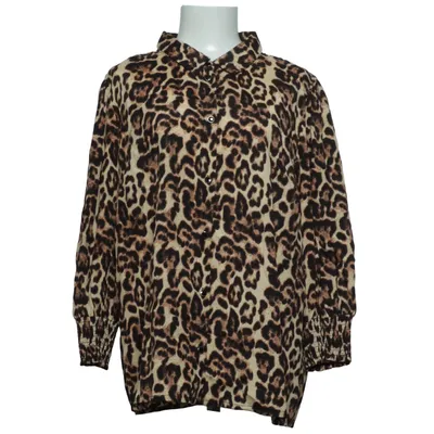 Blouse (Beige, Brown, Black) from Kaffe